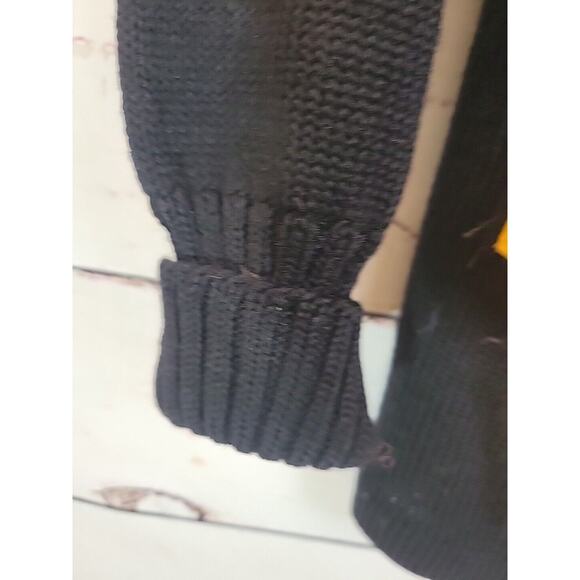 Vintage Academia Medals Puritan Natch Black Letterman Wool Sweater Mens Sz Small - Picture 11 of 16